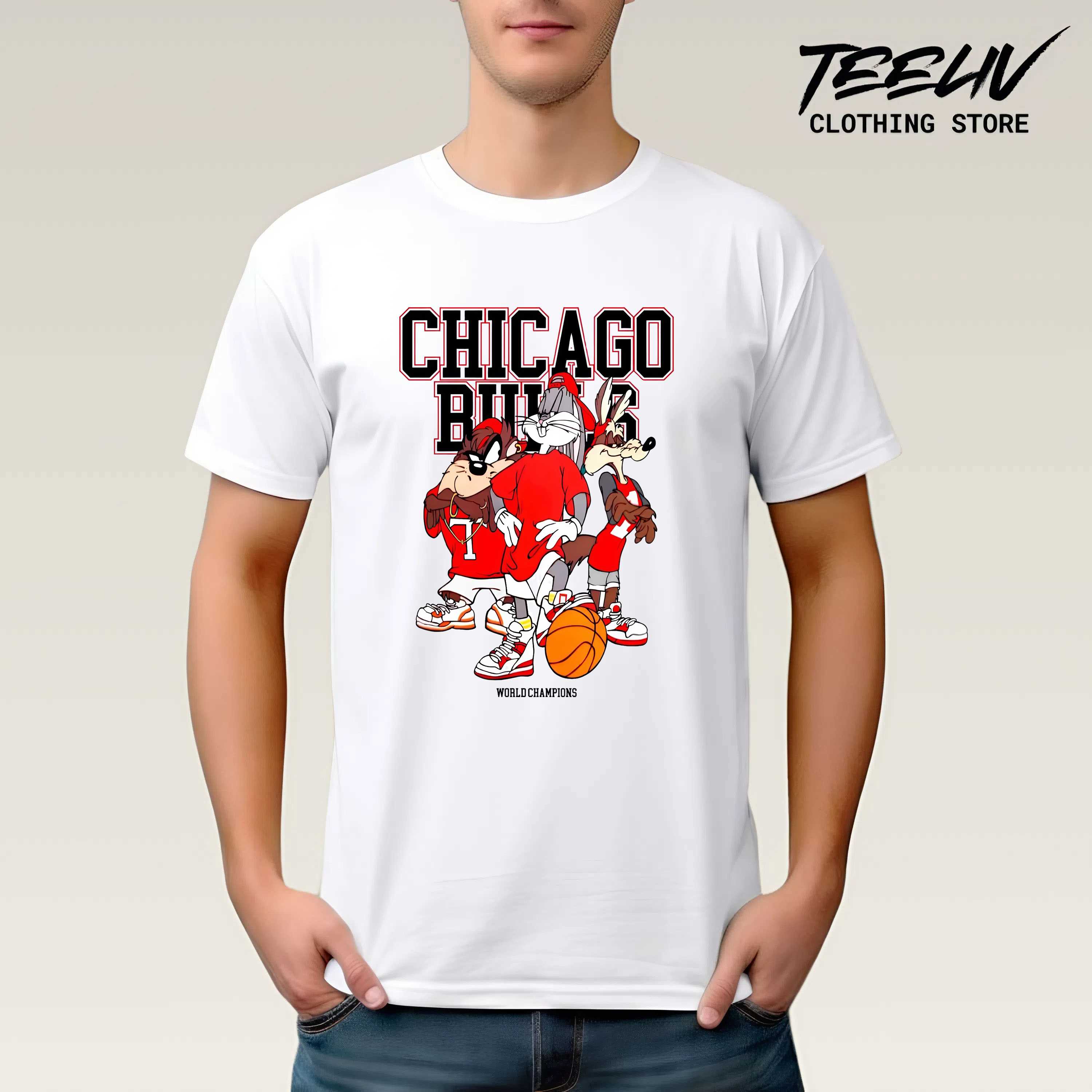 Chicago Bulls Looney Tunes Champions Shirt